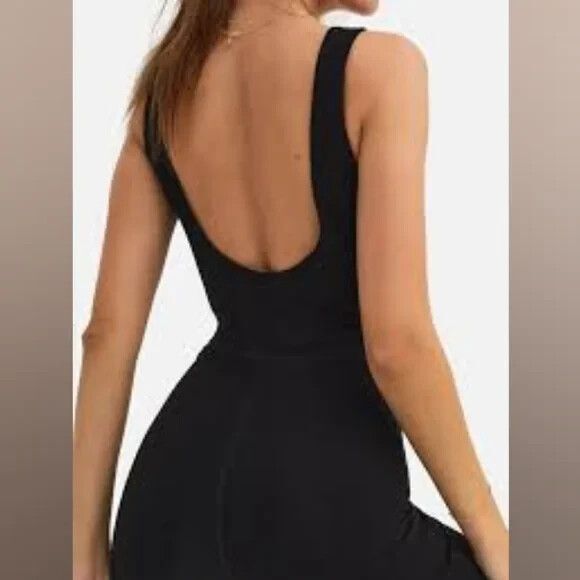 MATE the Label Organic Stretch Unitard Jet Black NWT RARE! - Picture 6 of 9